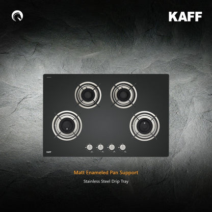 Kaff 80 cm 4 Burner Hob Crista CRH 804