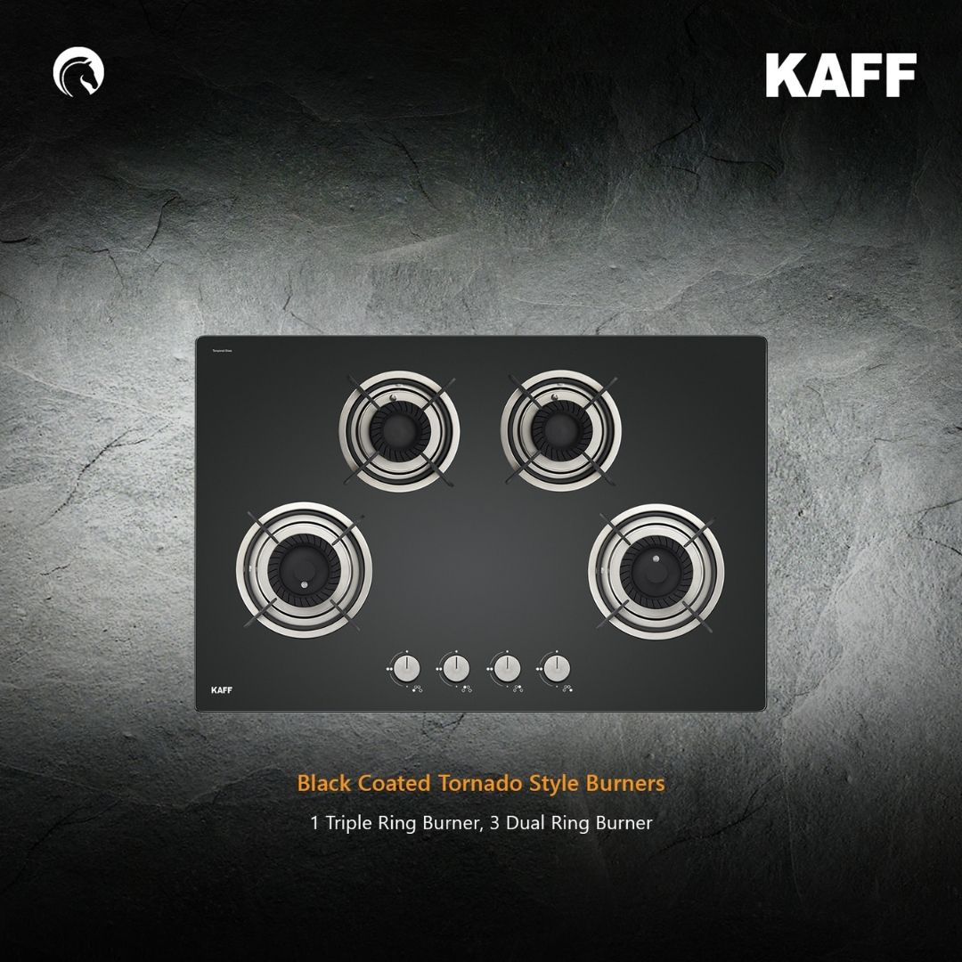 Kaff 80 cm 4 Burner Hob Crista CRH 804