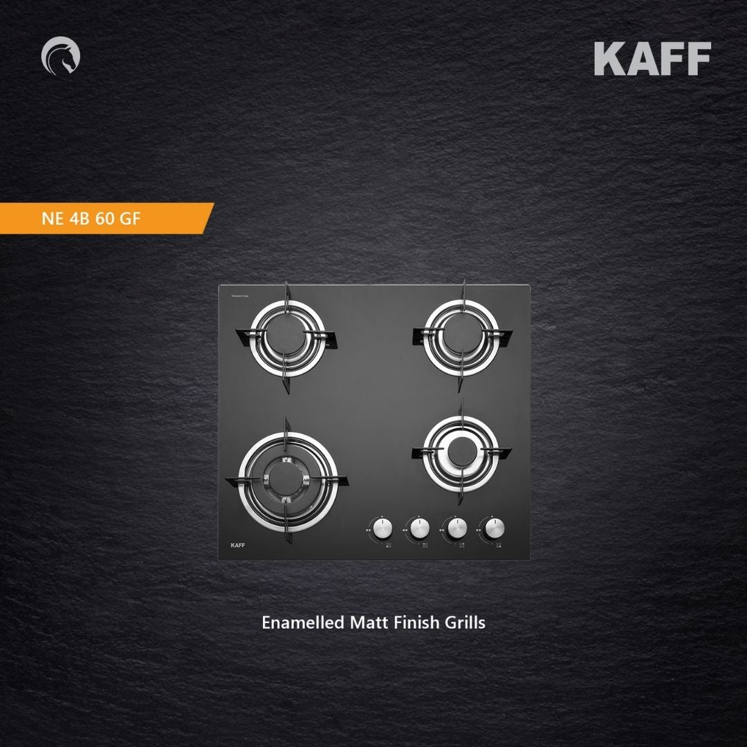 Kaff 60 cm 4 Burner Hob Essential Range NE 4B 60 GFX