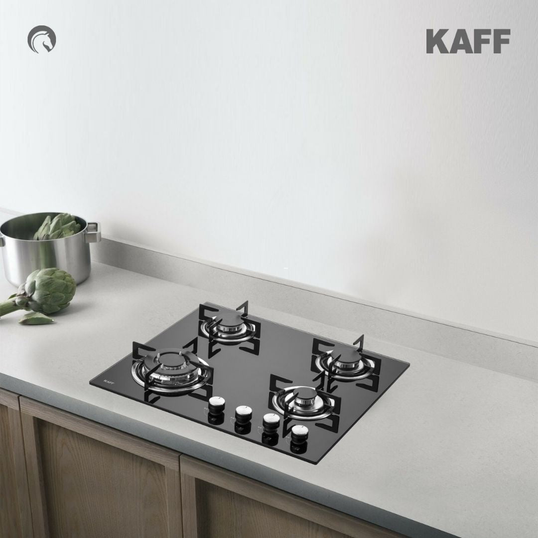 Kaff 60 cm 4 Burner Hob Essential Range NE 4B 60 GFX