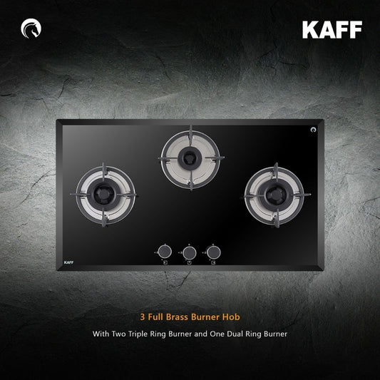 Kaff 78 cm 3 Burner Hob FBB FBB 783