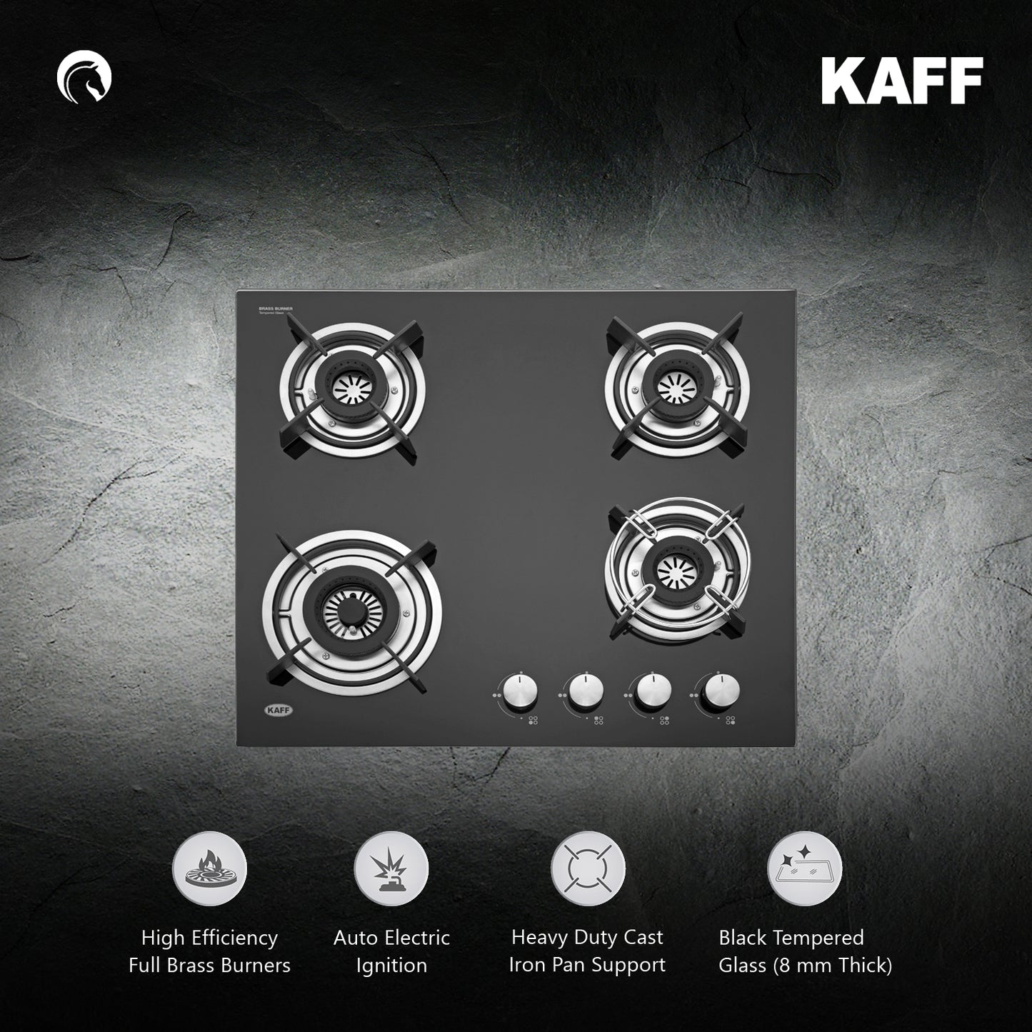 Kaff 60 cm 4 Burner Hob HBR HBR 604A