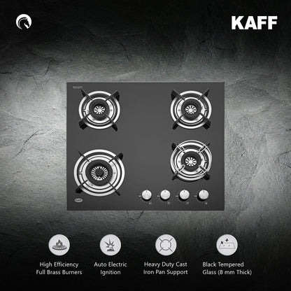 Kaff 60 cm 4 Burner Hob HBR HBR 604A