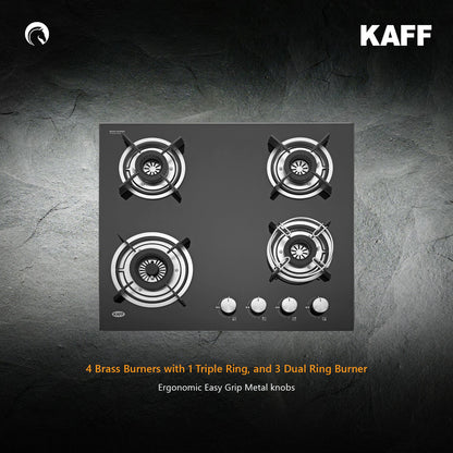 Kaff 60 cm 4 Burner Hob HBR HBR 604A