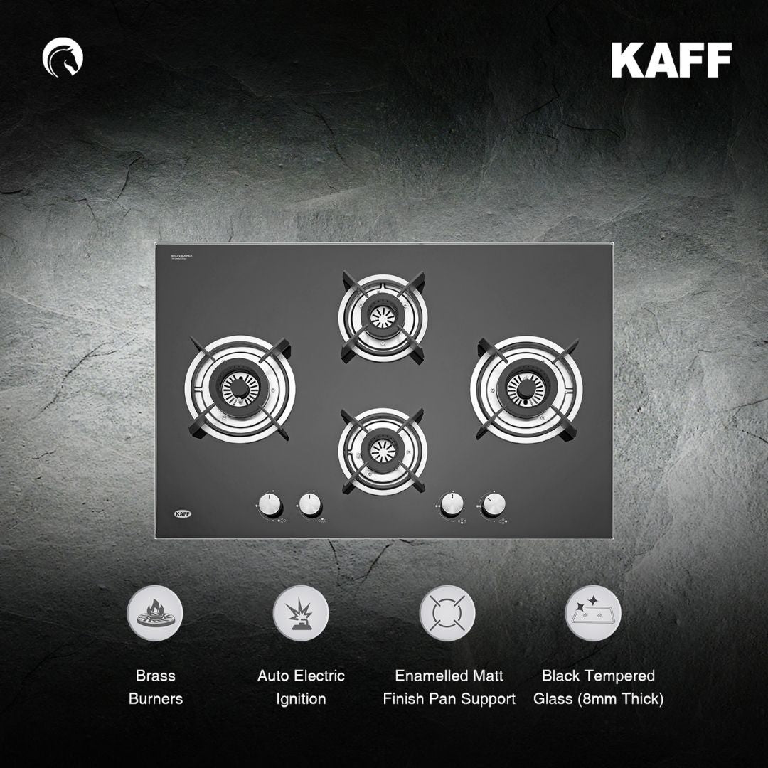 Kaff 78 cm 4 Burner Hob HBR HBR 784C