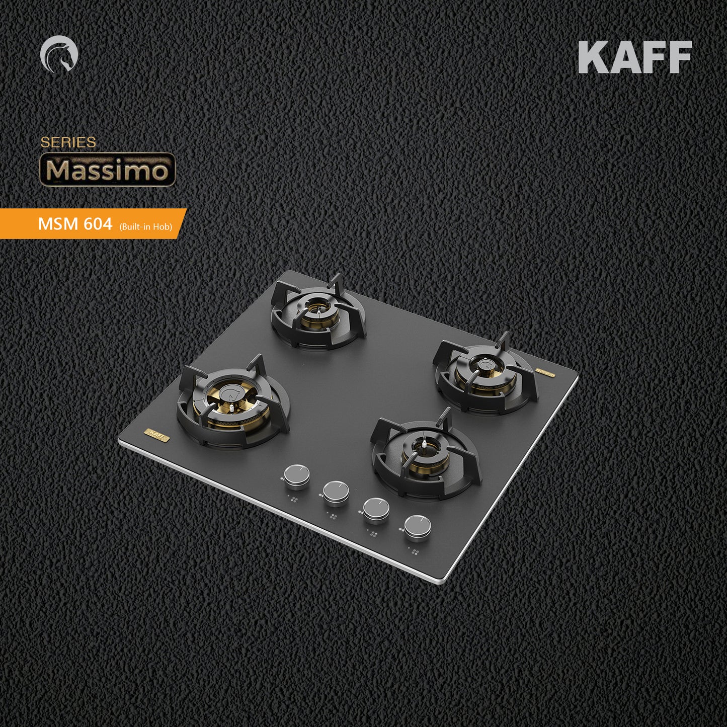 Kaff 60 cm 4 Burner Hob Massimo MSM 604X