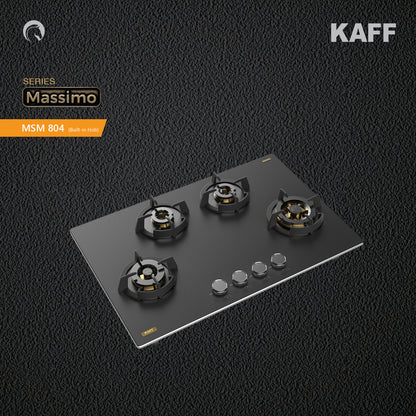 Kaff 80 cm 4 Burner Hob Massimo MSM 804X