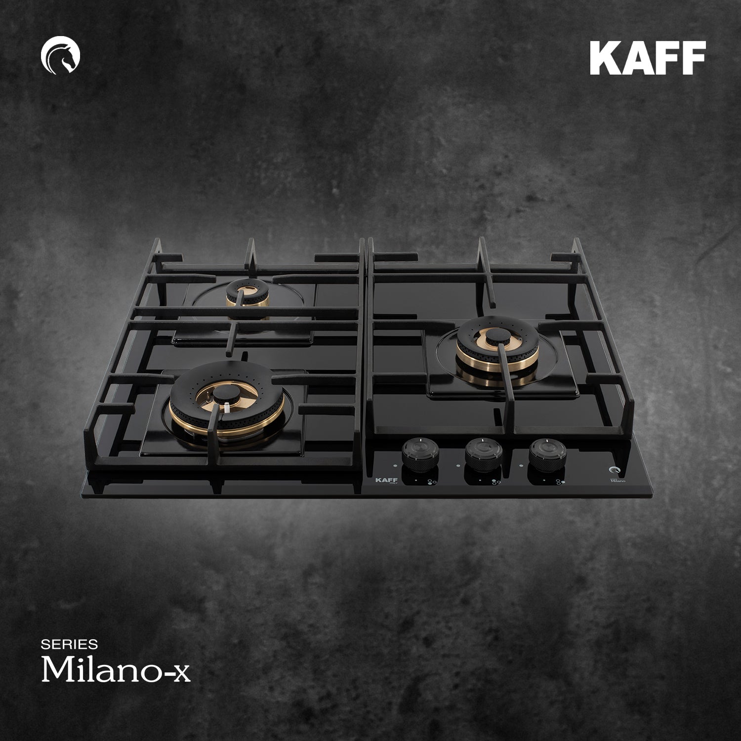 Kaff 60 cm 3 Burner Hob Milano x MFBX 603