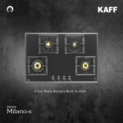 Kaff 76 cm 4 Burner Hob Milano x MFBX 764
