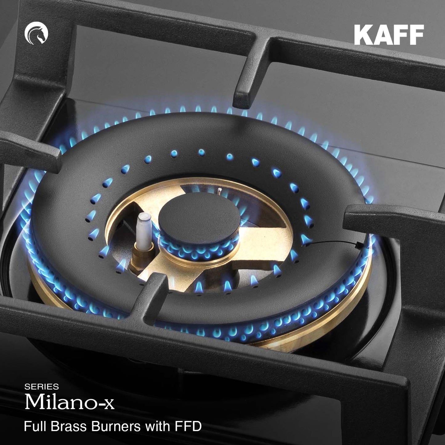 Kaff 76 cm 4 Burner Hob Milano x MFBX 764