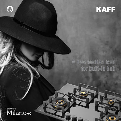 Kaff 76 cm 4 Burner Hob Milano x MFBX 764