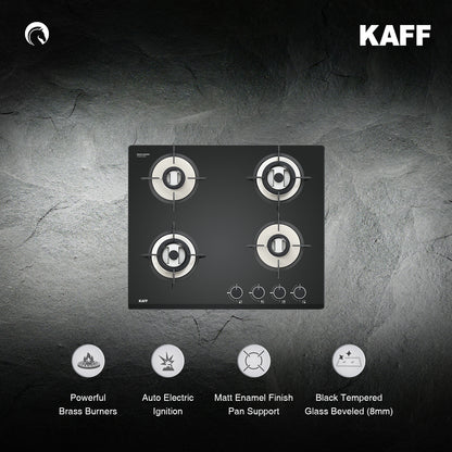 Kaff 60 cm 4 Burner Hob Versa VRH 604X