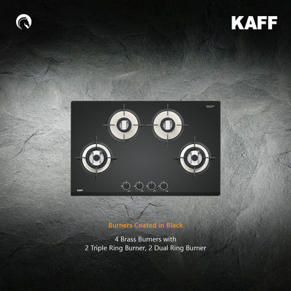 Kaff 78 cm 4 Burner Hob Versa VRH 784X
