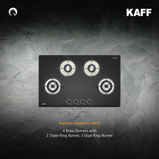 Kaff 78 cm 4 Burner Hob Versa VRH 784X