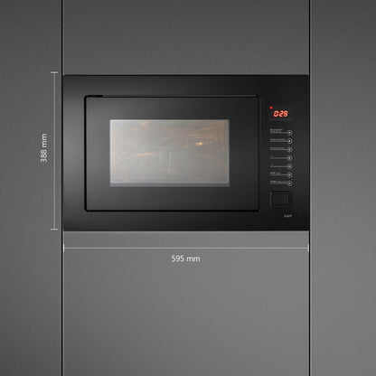 Kaff Built-In Convection Microwave KMW8A BLK