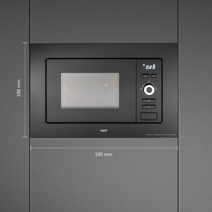 Kaff Built In Oven KOV 70 BA6 + Kaff Built-In Microwave KMW 5PJ BLK