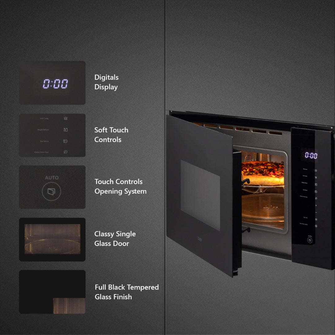 Kaff Built In Oven OV 83 ML7 + Kaff Built-In Microwave KMW HN 6 BLK