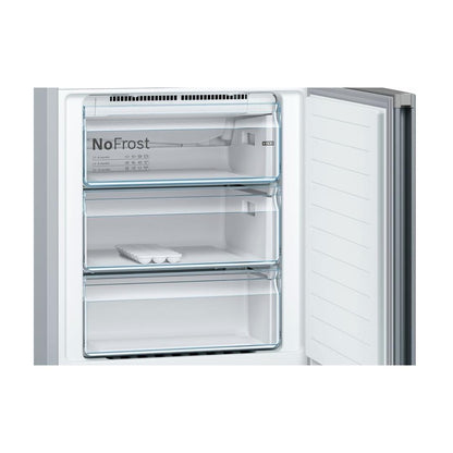 Bosch Free Standing Double Door Refrigerator 415 Ltrs Series 4 KGN46XL40I
