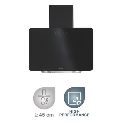 Elica 60 cm Wall Mounted Chimney Trendy Series KITTY ETB HE LTW 60 BK TC4V LED
