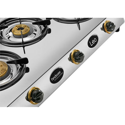 Hindware 76 cm 3 Burner Cooktop Leo Series LEO 3B