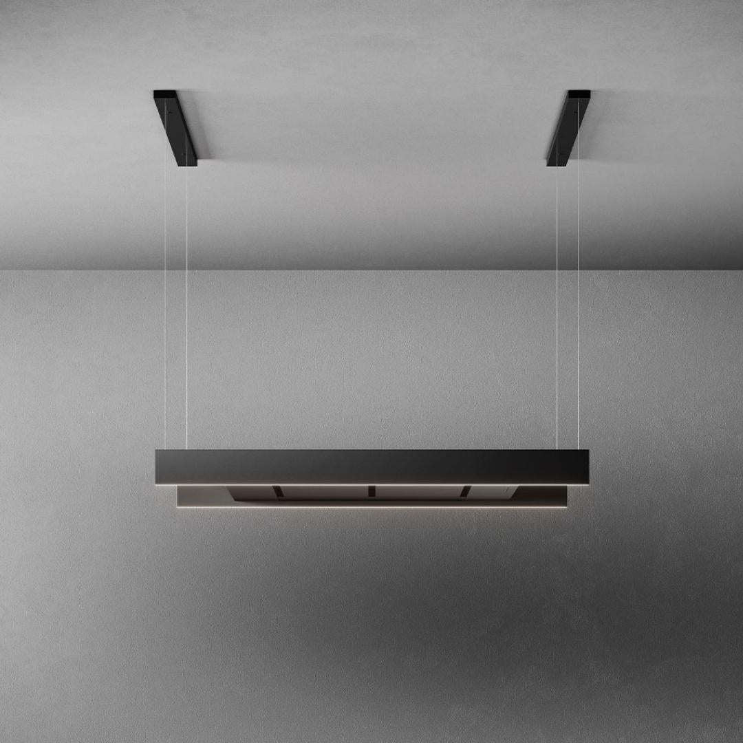 Falmec 180 cm Island Chimney Light Fresh Series LIGHT 180