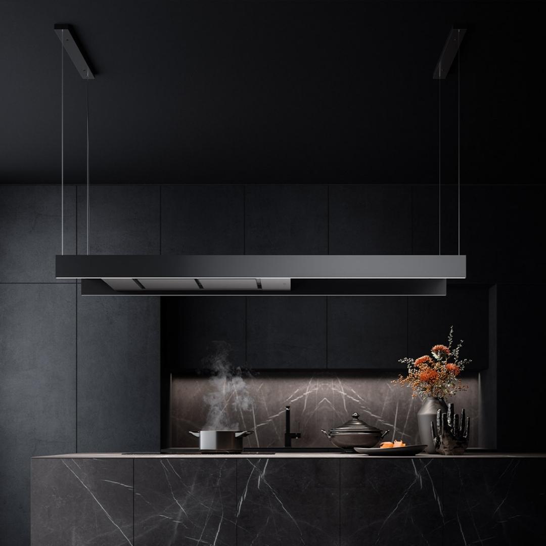 Falmec 180 cm Island Chimney Light Fresh Series LIGHT 180