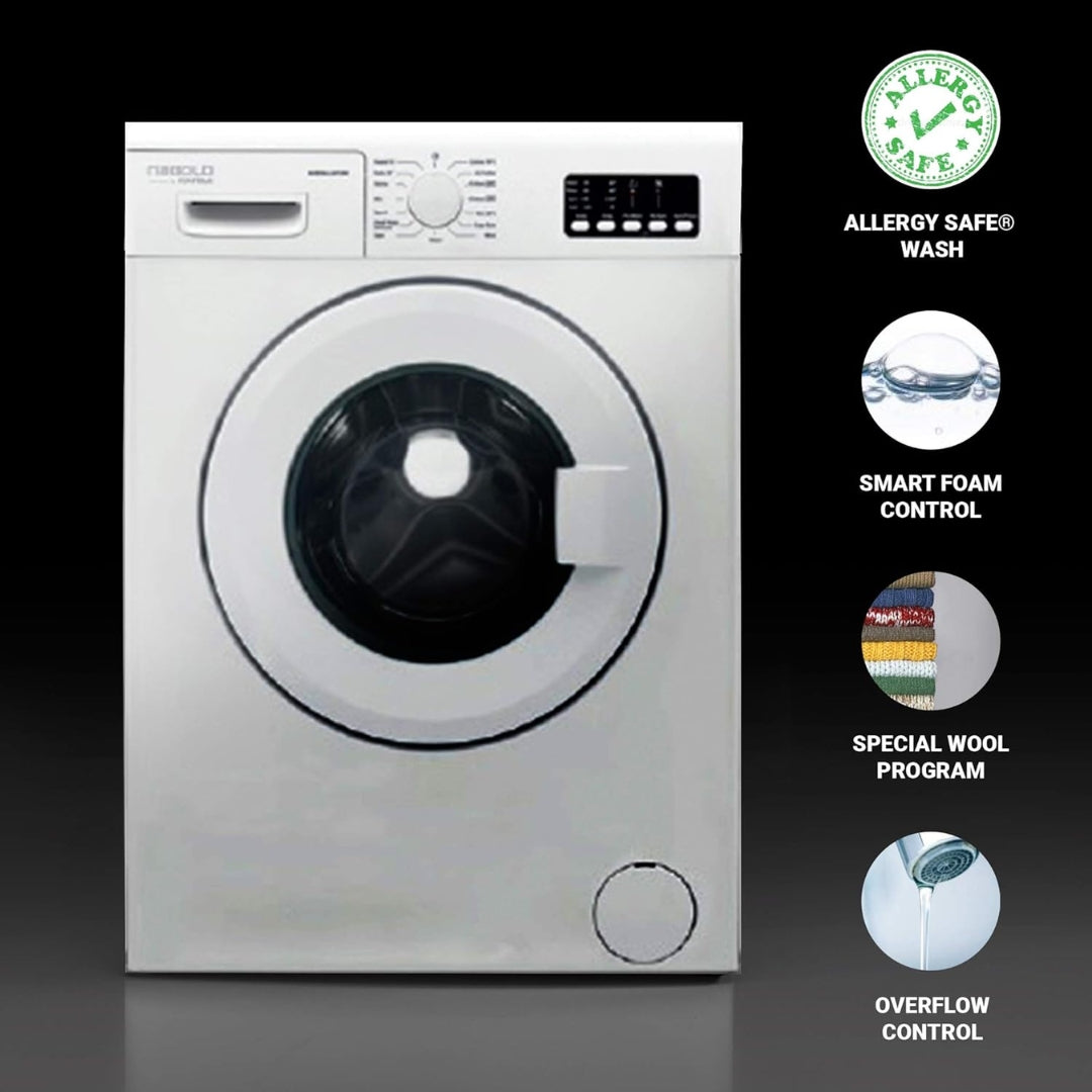 Hafele Fully Automatic Front Loader 6 Kg Washing Machine MARINA 6010W
