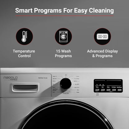 Hafele Fully Automatic Front Loader 7 Kg Washing Machine MARINA 7012W
