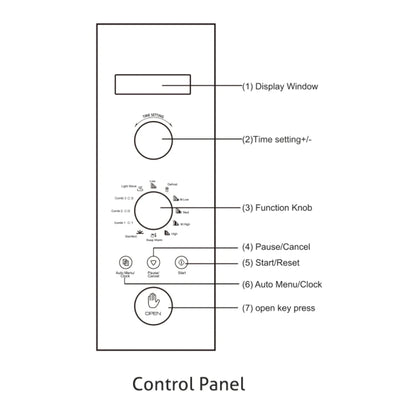 Glen Built-In Microwave MO 676