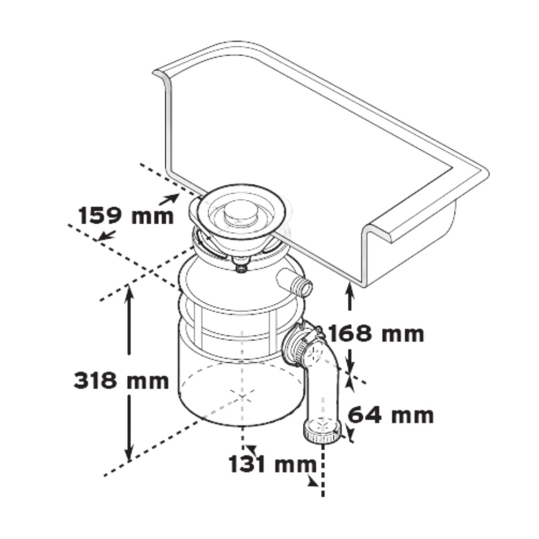 InSinkErator Food Waste Disposer MODEL 46