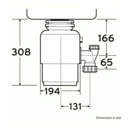 InSinkErator Food Waste Disposer MODEL 56