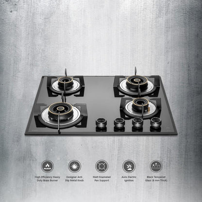 Kaff 60 cm 4 Burner Hob Alton ALN 604