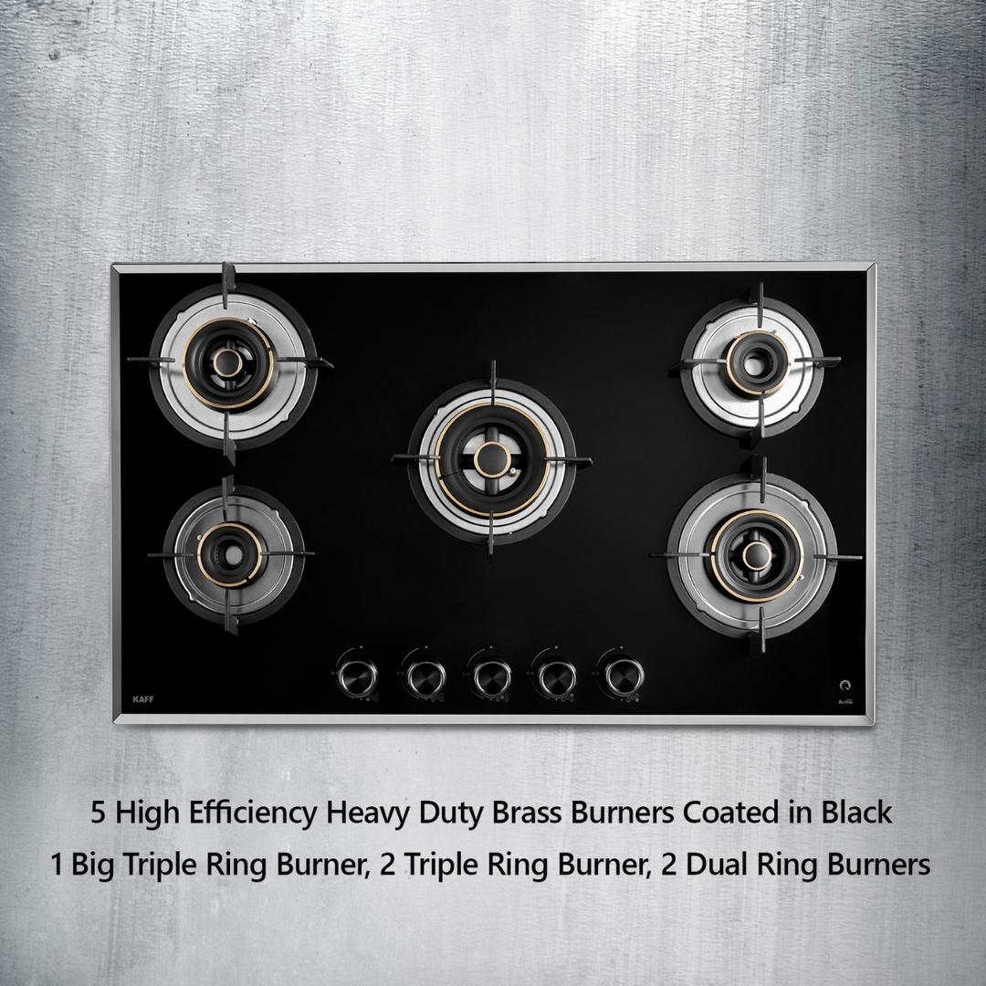 Kaff 86 cm 5 Burner Hob Alton ALN 865