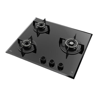 Kaff 60 cm Wall Mounted Chimney Filterless Series MAINZ DHC 60 + Kaff 60 cm 3 Burner Hob Alton ALNF 603