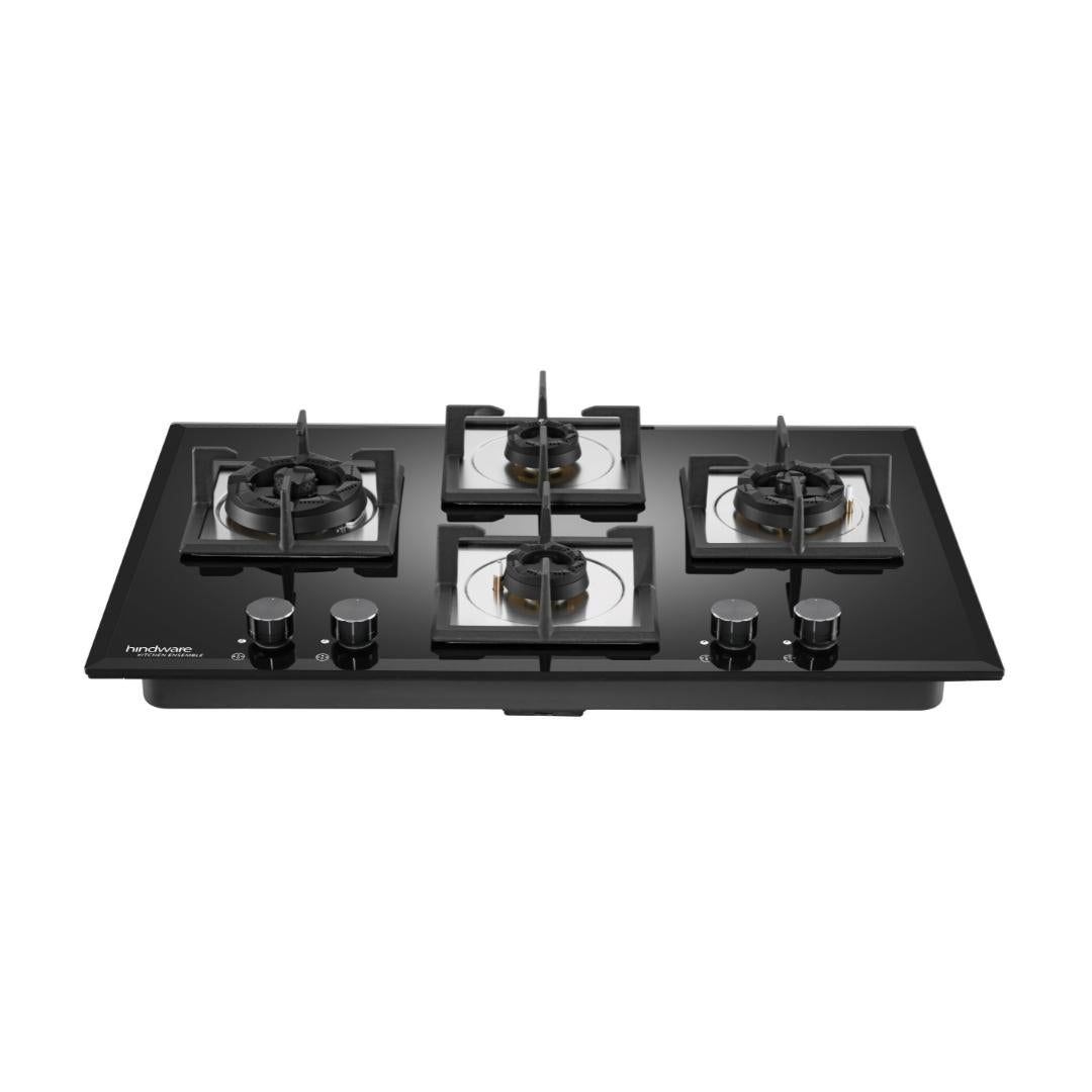 Hindware 76 cm 4 Burner Hob Aster Aster 4B 76 CM