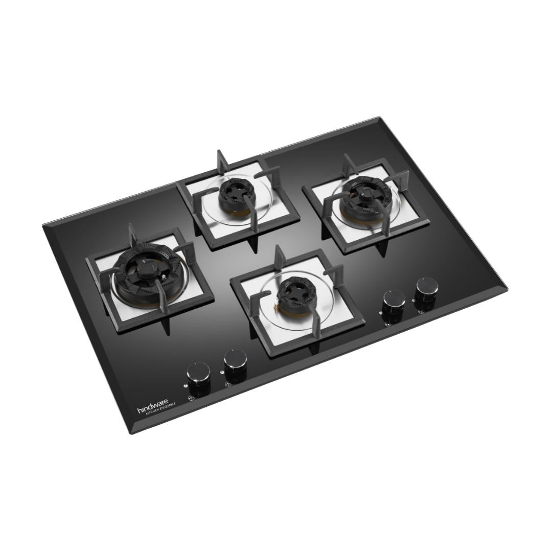 Hindware 76 cm 4 Burner Hob Aster Aster 4B 76 CM