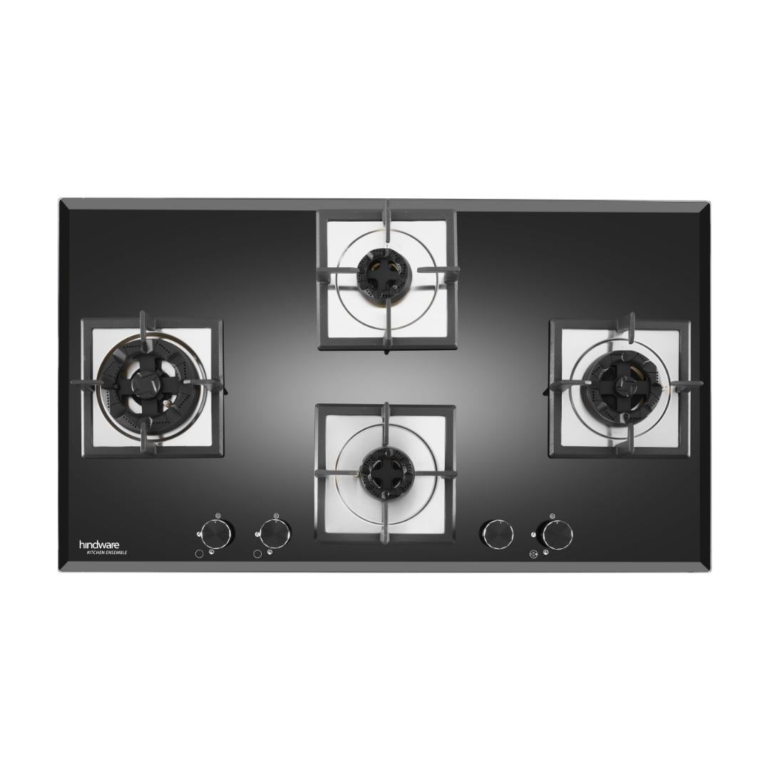 Hindware 90 cm 4 Burner Hob Aster Aster 4B 90 CM