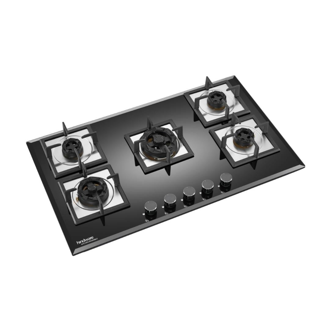 Hindware 86 cm 5 Burner Hob Aster Aster 5B 86 CM
