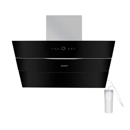 Faber 90 cm Wall Mounted Chimney Auto Clean Hoods Series BOLT FL SW SC BK 90 N