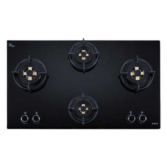 Elica 90 cm 4 Burner Hob Direct Flame Series DFS FB MFC 4B 91 DX FFD