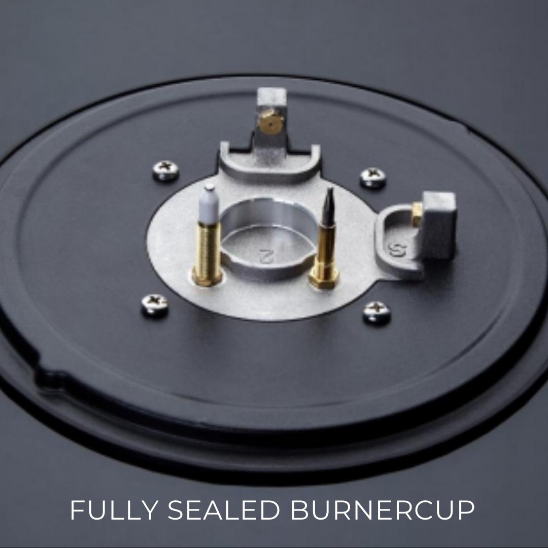 Elica 75 cm 3 Burner Hob Direct Flame Series FLEXI DFS FB 3B 75 DX
