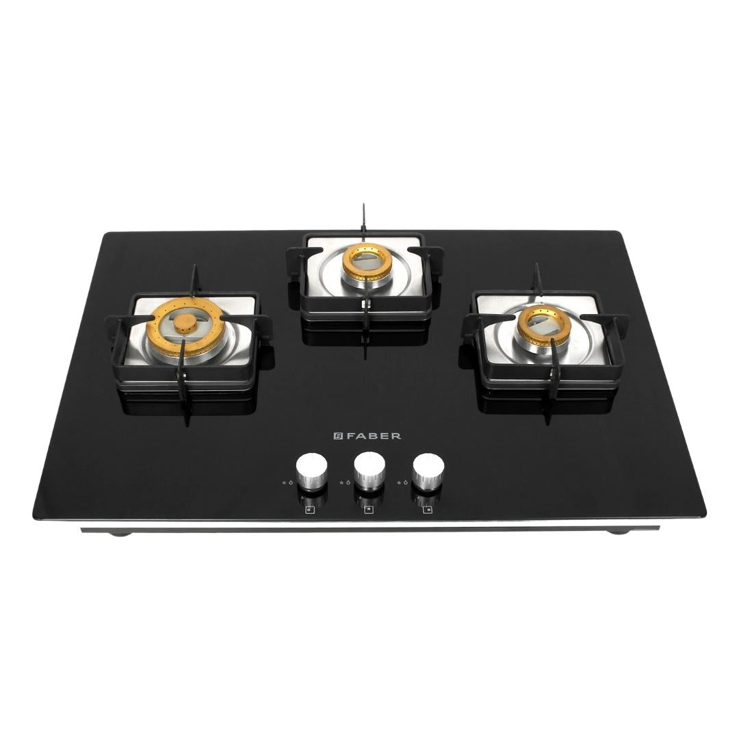 Faber 75 cm 3 Burner Hob HTG Series HTG 753 CRS BR CI