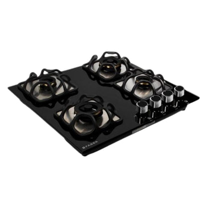 Faber 60 cm 4 Burner Hob Imperia Series IMPERIA 604 BRB CI BK