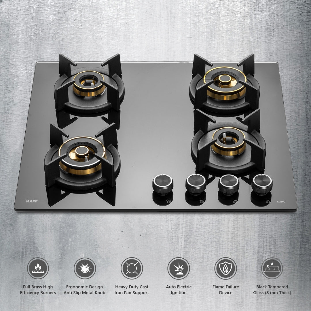 Kaff 60 cm 4 Burner Hob Infra INF 604
