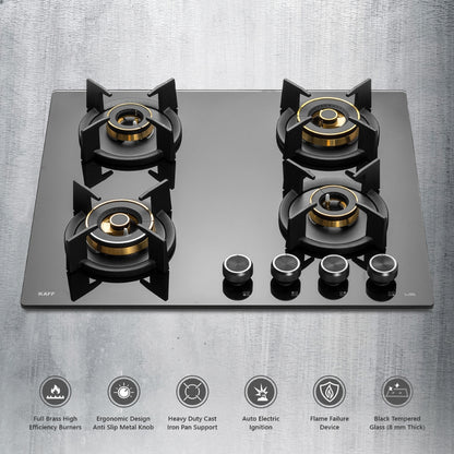 Kaff 60 cm 4 Burner Hob Infra INF 604