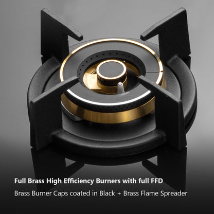 Kaff 80 cm 4 Burner Hob Infra INF 804