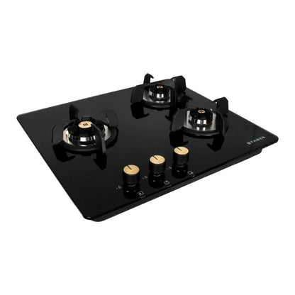 Faber 60 cm 3 Burner Hob Maxus Series MAXUS HT 603 CRS BR CI AI