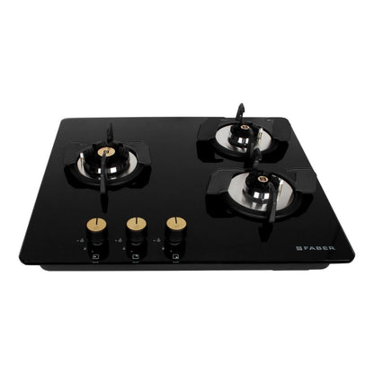 Faber 60 cm 3 Burner Hob Maxus Series MAXUS HT 603 CRS BR CI AI