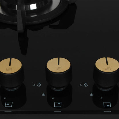 Faber 60 cm 3 Burner Hob Maxus Series MAXUS HT 603 CRS BR CI AI