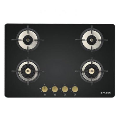 Faber Built In Oven FBIO 75L 9F BK + Faber Built-In Microwave FBI MWO 20 SG BK + Faber 75 cm Wall Mounted Chimney Auto Clean Series HOOD ARIES FL HC SC BK IN 75 + Faber 78 cm 4 Burner Hob Maxus Series MAXUS HT 784 CRS BR CI AI